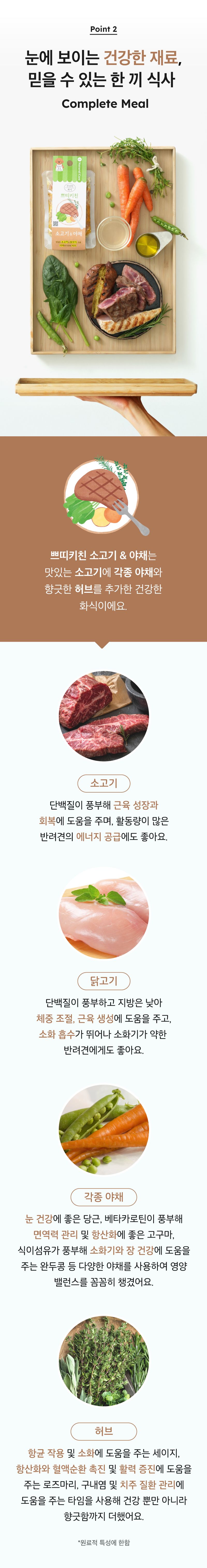 [NEW신상]네츄럴코어 독 건강한 화식 쁘띠키친 소고기&야채 85g 2번째