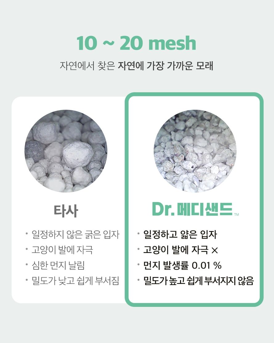[무료배송] 앱코 오엘라 Dr. 메디샌드 11kg 12번째