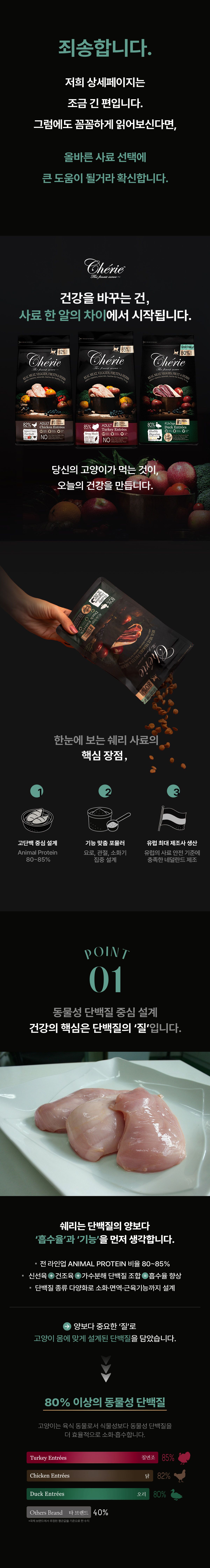 [NEW신상]쉐리 캣 생육 그레인프리 오리 5kg 1번째