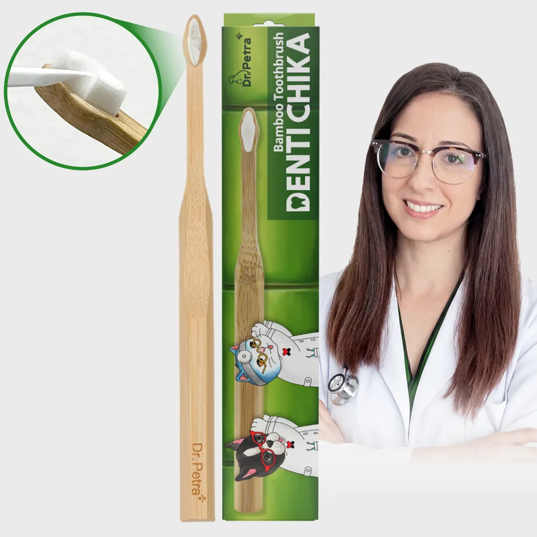 닥터페트라 덴티치카 대나무 칫솔 