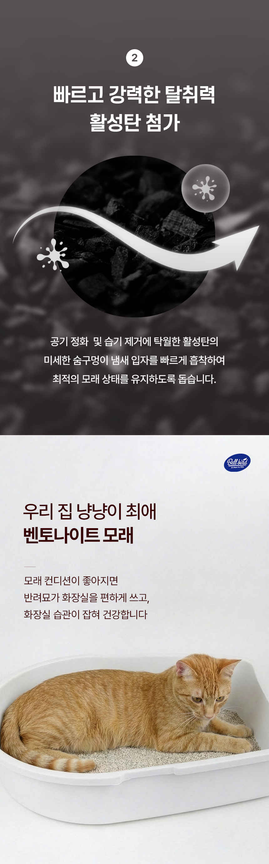 [무료배송] [4개] 벨버드 캣 벤토나이트 모래 5L 13번째