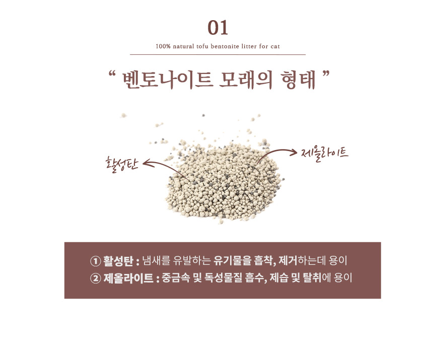 [NEW신상][무료배송] [4개] 벨버드 캣 벤토나이트 모래 5L 4번째