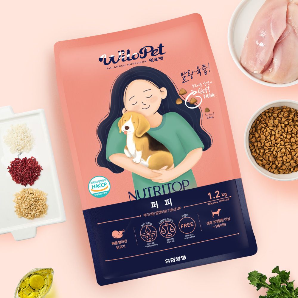윌로펫 독 뉴트리탑 시니어 제품