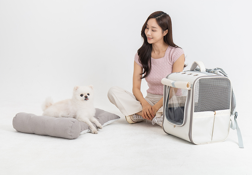 [무료배송] 레토 강아지 이동가방 백팩 대형 LDD-B04P 8번째