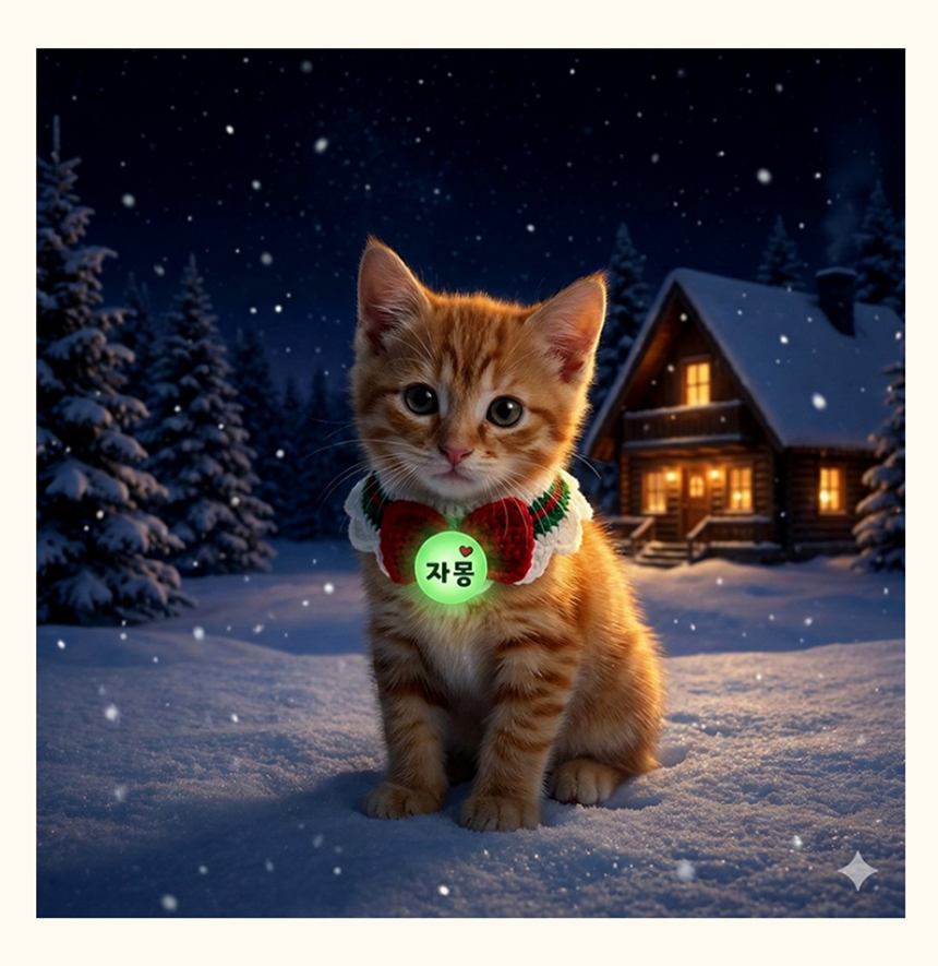 [NEW신상][무료배송] 아름블링 야광 브로치 케이프 레드/블루 S-L 11번째