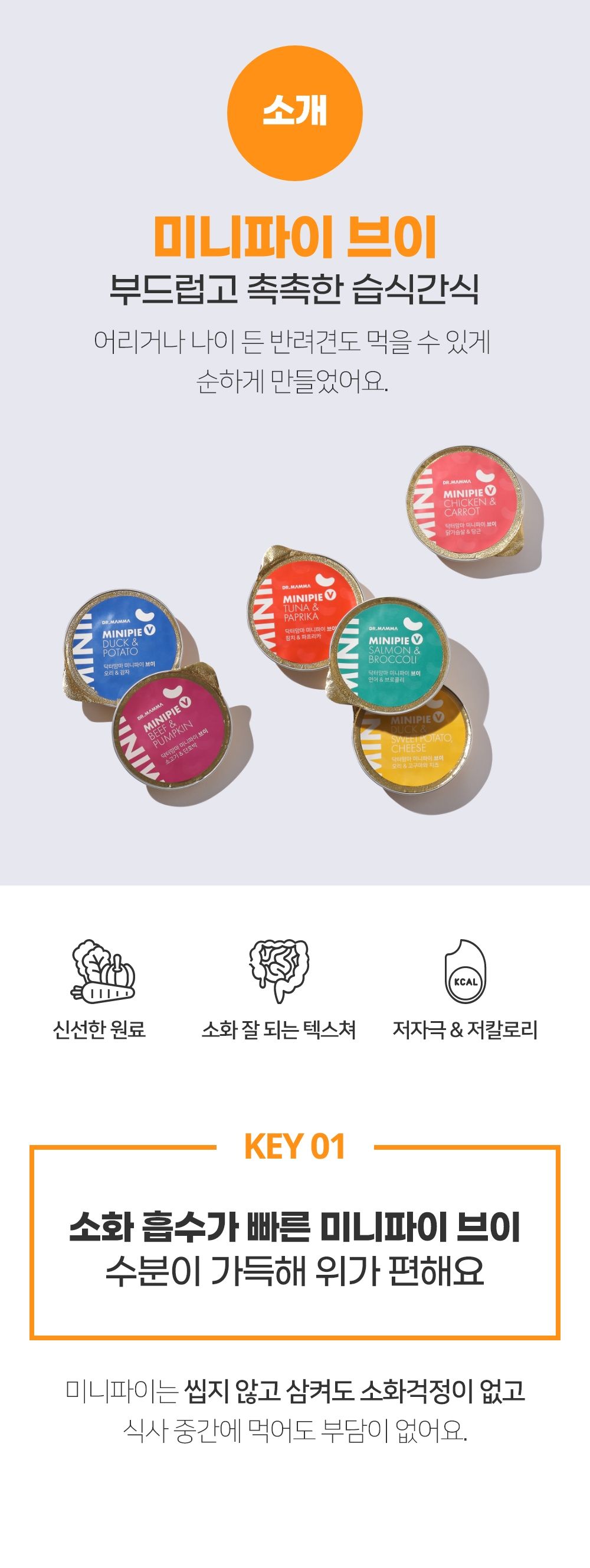 [창고대방출] 닥터맘마 미니파이 브이 오리&감자 캔 30g*10개입 27번째