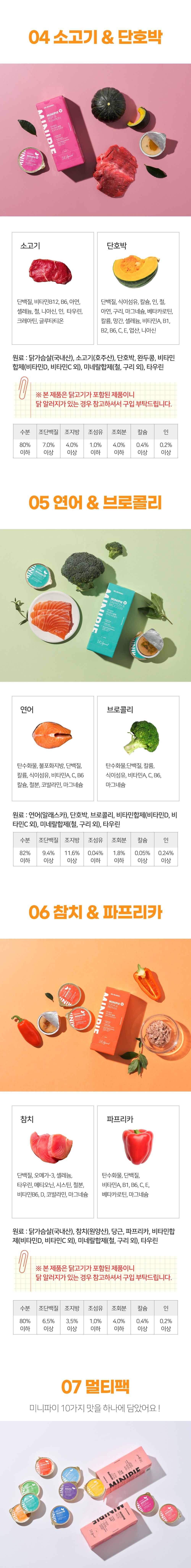 [창고대방출] 닥터맘마 미니파이 브이 오리&감자 캔 30g*10개입 13번째