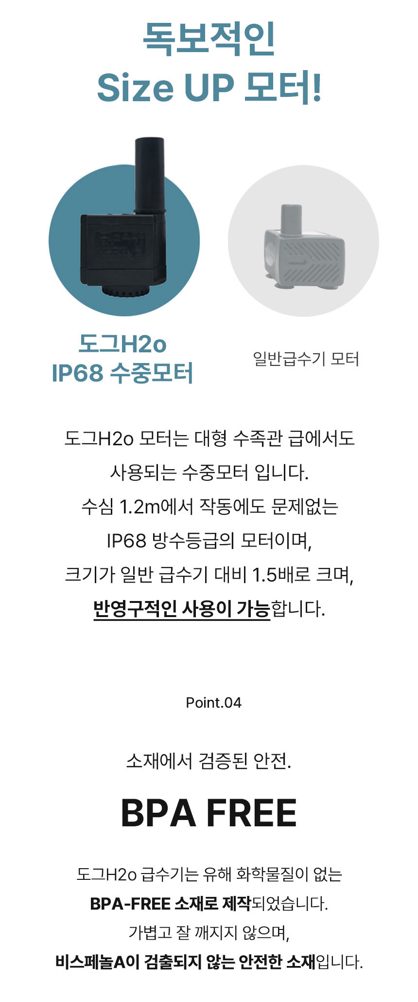 [무료배송] Dogh2o 강아지 고양이 구강케어 자동급수기 정수기 6리터 대용량 20번째