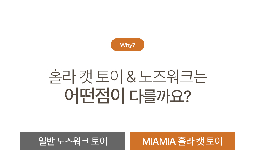 [NEW신상][무료배송] MIAMIA 홀라 노즈워크 먹이퍼즐 장난감 고양이전용 8번째