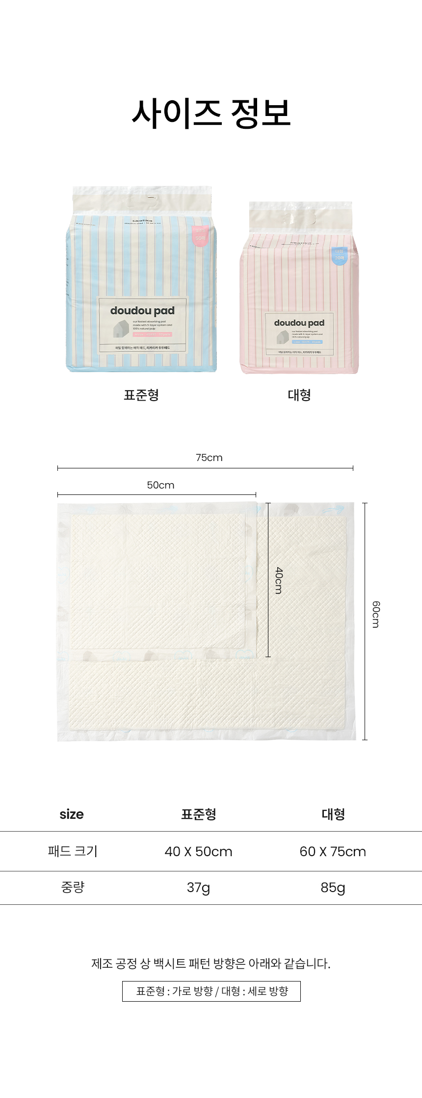 [NEW신상][무료배송] 리카리카 두두패드 표준형 50매/대형 20매 23번째