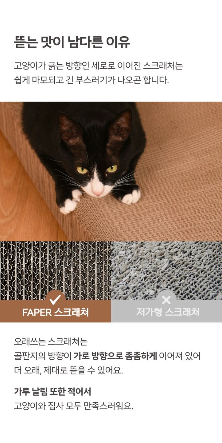 FAPER 오래 쓰는 터널 스크래쳐 290 7번째