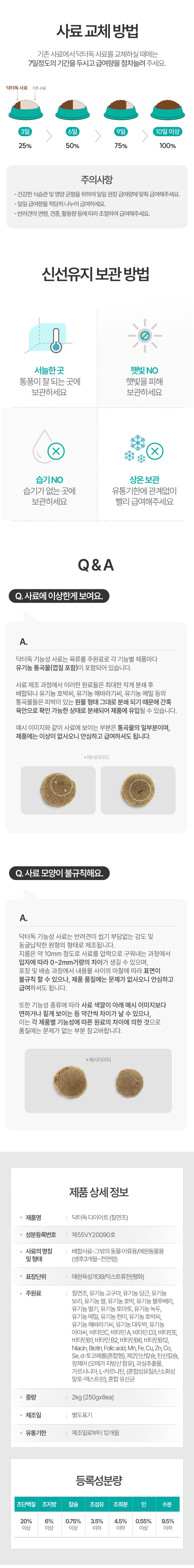 닥터독 다이어트 사료 2kg 23번째