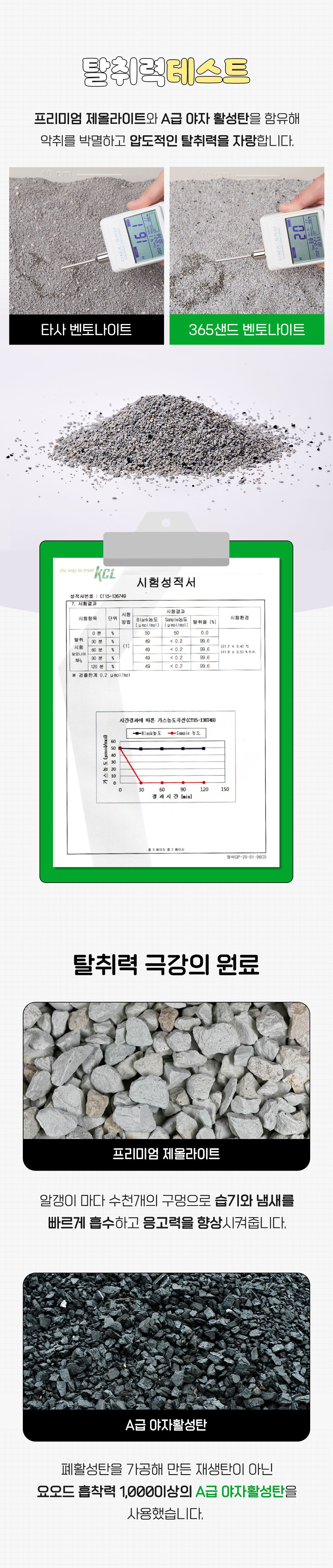 [무료배송] [2개] 3651 365샌드 오리지널 벤토나이트 모래 7kg 15번째