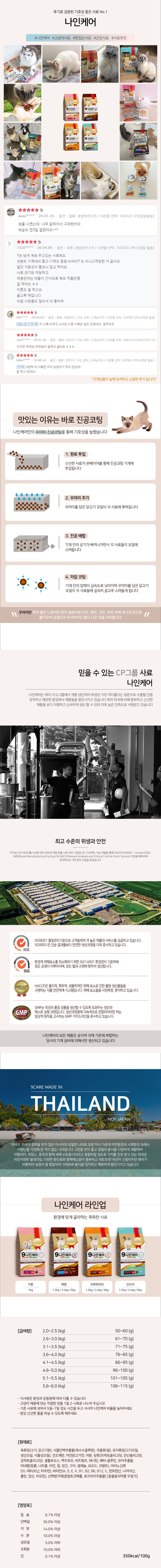 나인케어 캣 키튼 1kg 2번째