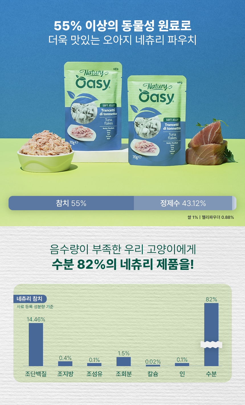 [NEW신상]오아지 캣 네츄리 참치 70g 5번째