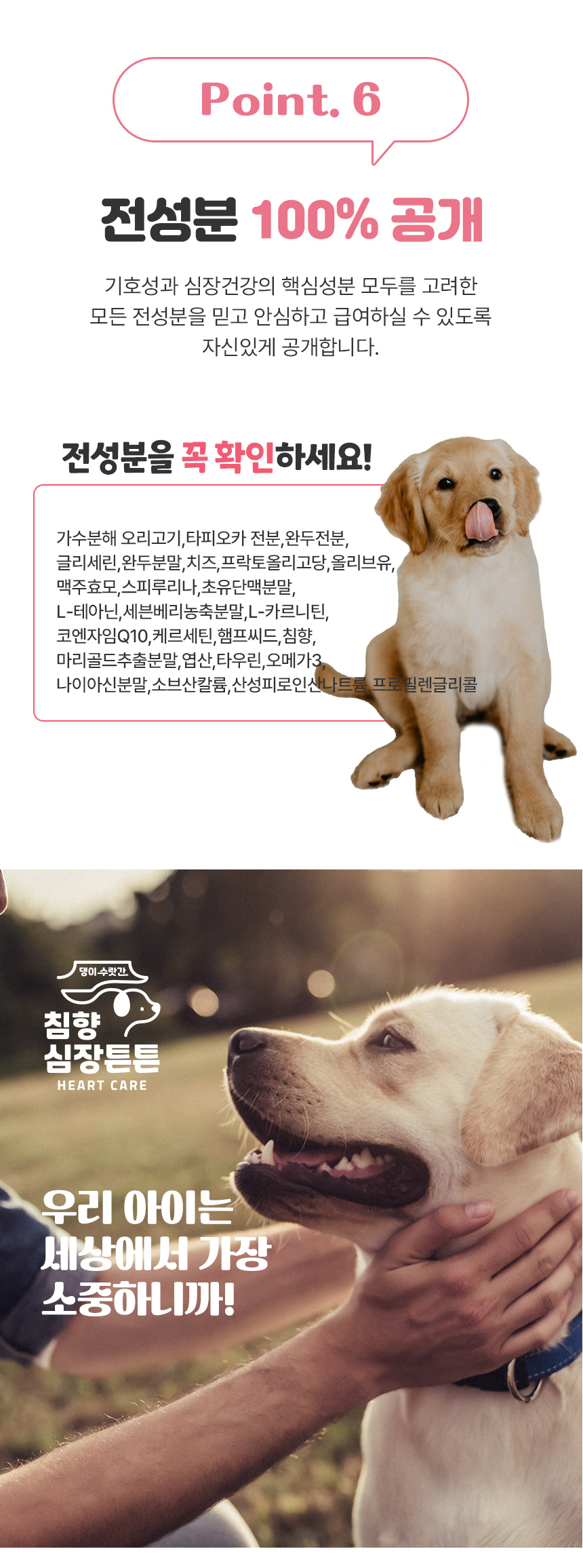 [무료배송] 댕이수랏간 침향 심장튼튼 영양제 100g 12번째