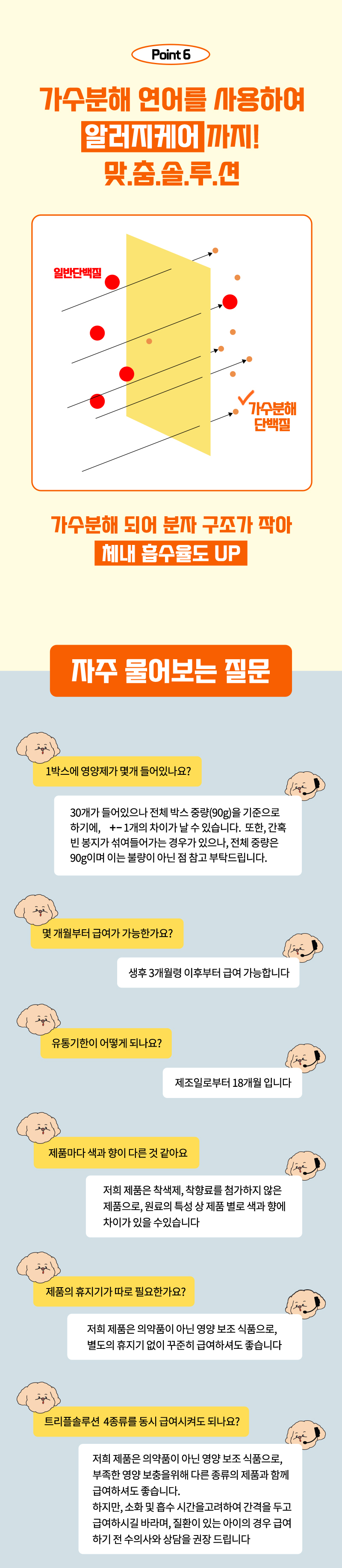 [무료배송] 반려곳간 독 관절영양제 트리플솔루션 관절케어 1박스 30매 11번째