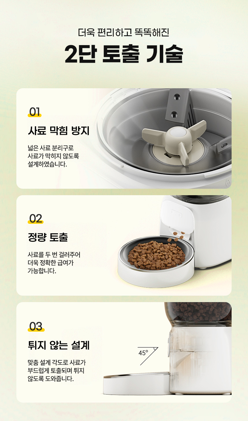 [무료배송] 코코시루 4L 타이머 자동급식기 C4BPF 11번째 상세 이미지