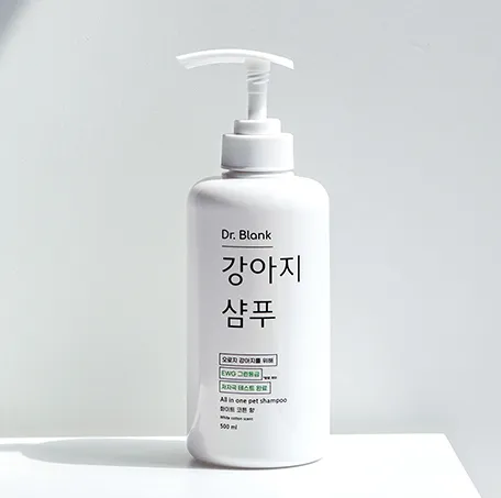닥터블랭크 독 저자극 샴푸 화이트코튼향 500ml