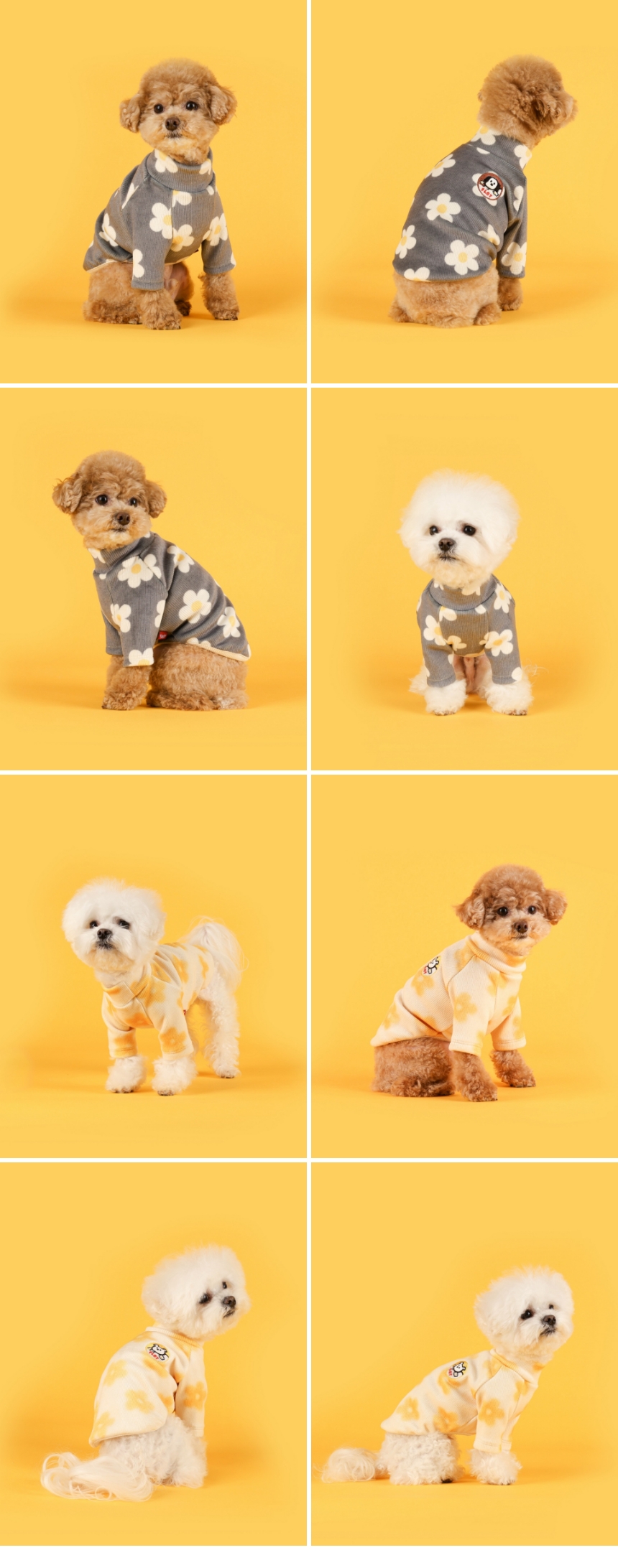 [NEW신상][무료배송] 플로트 데이지 후리스 하프넥 티셔츠 2컬러 (S-2XL) 3번째