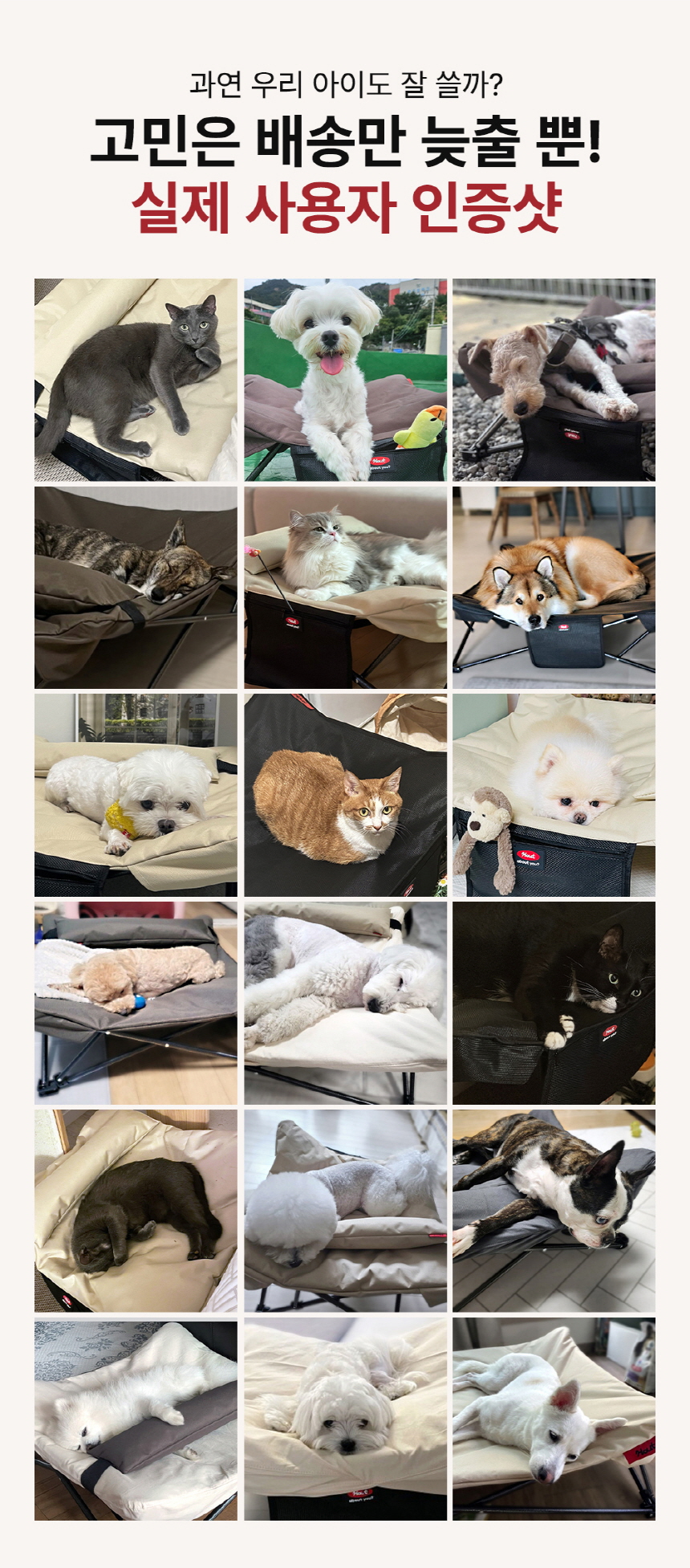 [무료배송] 하웃 도그코트 메쉬 M/L 15번째