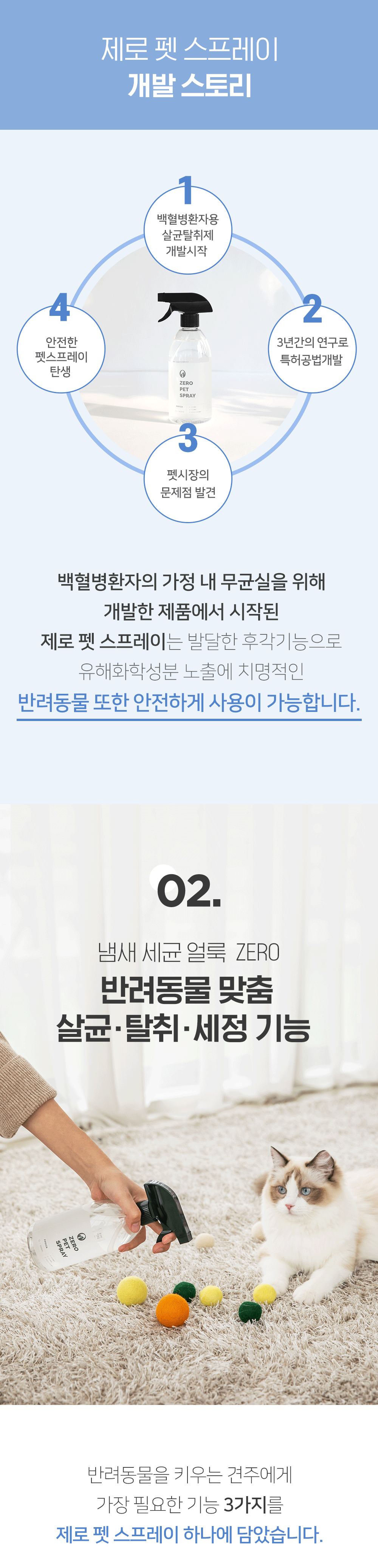 [무료배송] 피피픽 제로펫스프레이 안전한 탈취제 500ml 5번째