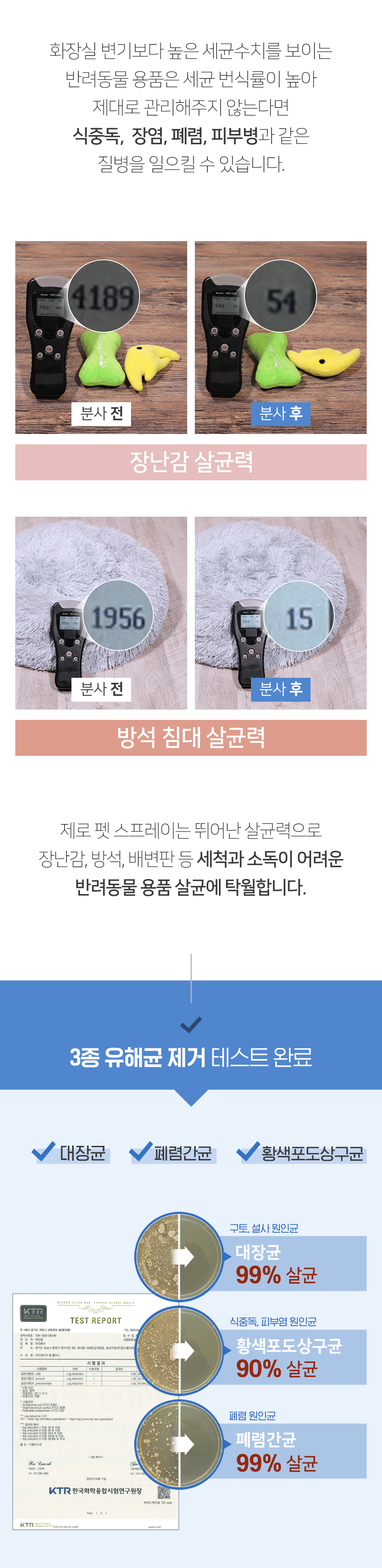 [무료배송] 피피픽 제로펫스프레이 안전한 탈취제 500ml 8번째