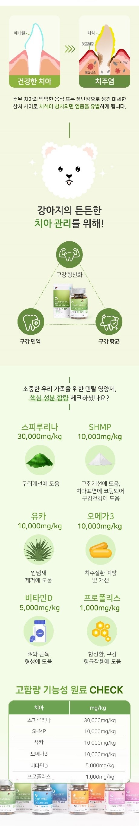 [무료배송] 하이비오 독 인섹트 영양제 덴탈 90g 5번째