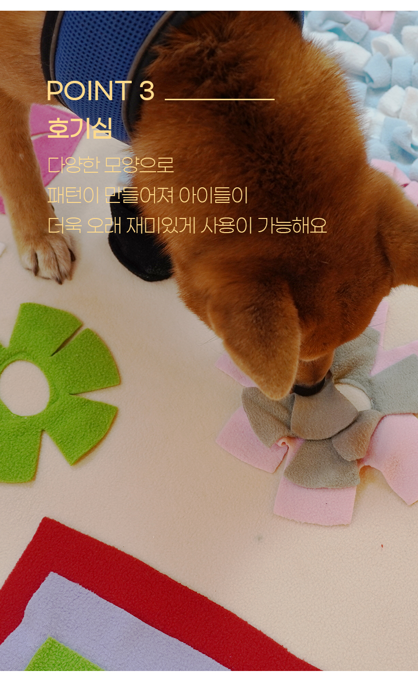 [NEW신상][무료배송] 개과천선 독 스케일 노즈워크 매트 (대형/특대형/메가 특대형) 7번째