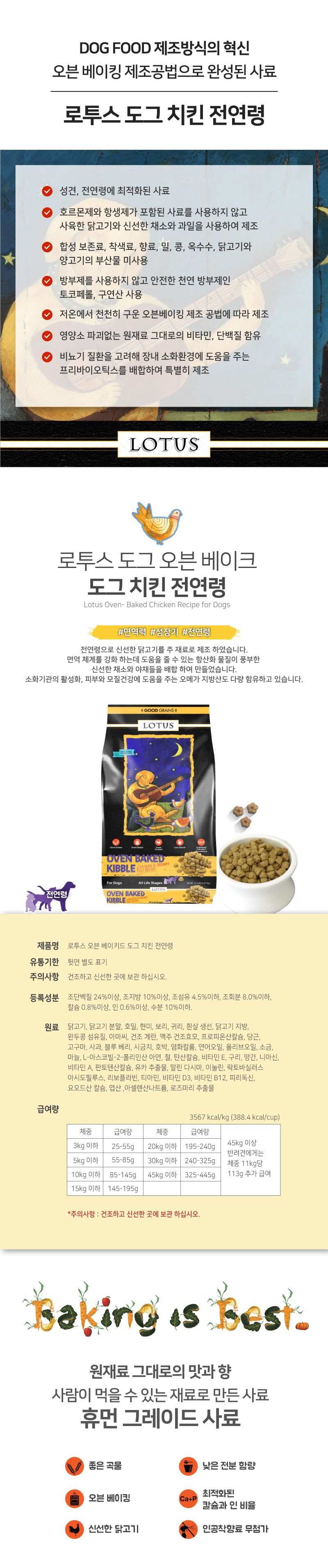 로투스 독 치킨 5.67kg 2번째