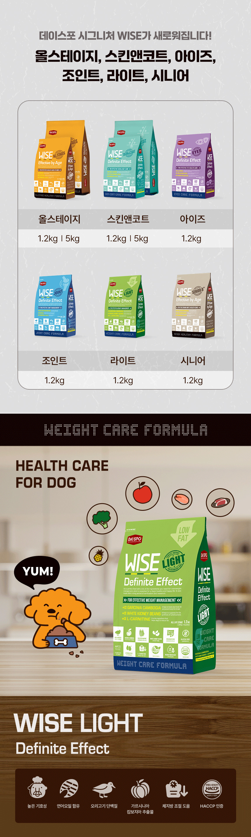 [NEW신상][무료배송] 데이스포 독 와이즈 라이트 1.2kg 6번째