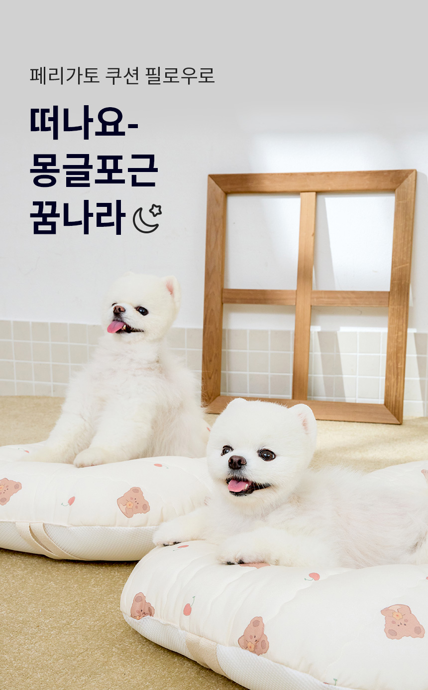 [무료배송] 페리가토 개필로우 5종 S/M 5번째