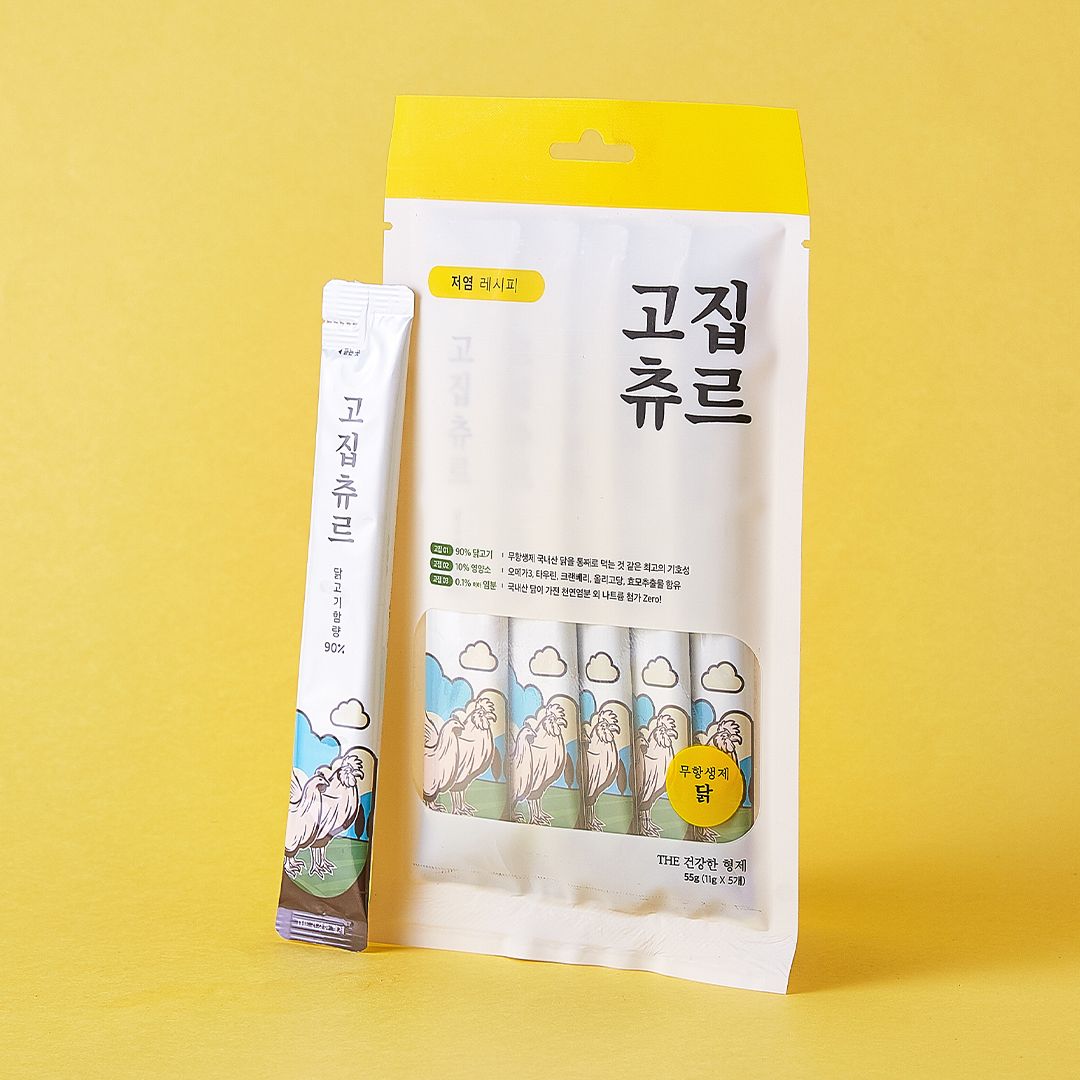 [꽉찬펫프][체험팩] 고집츄르 캣 무항생제 닭 11g*1p 1번