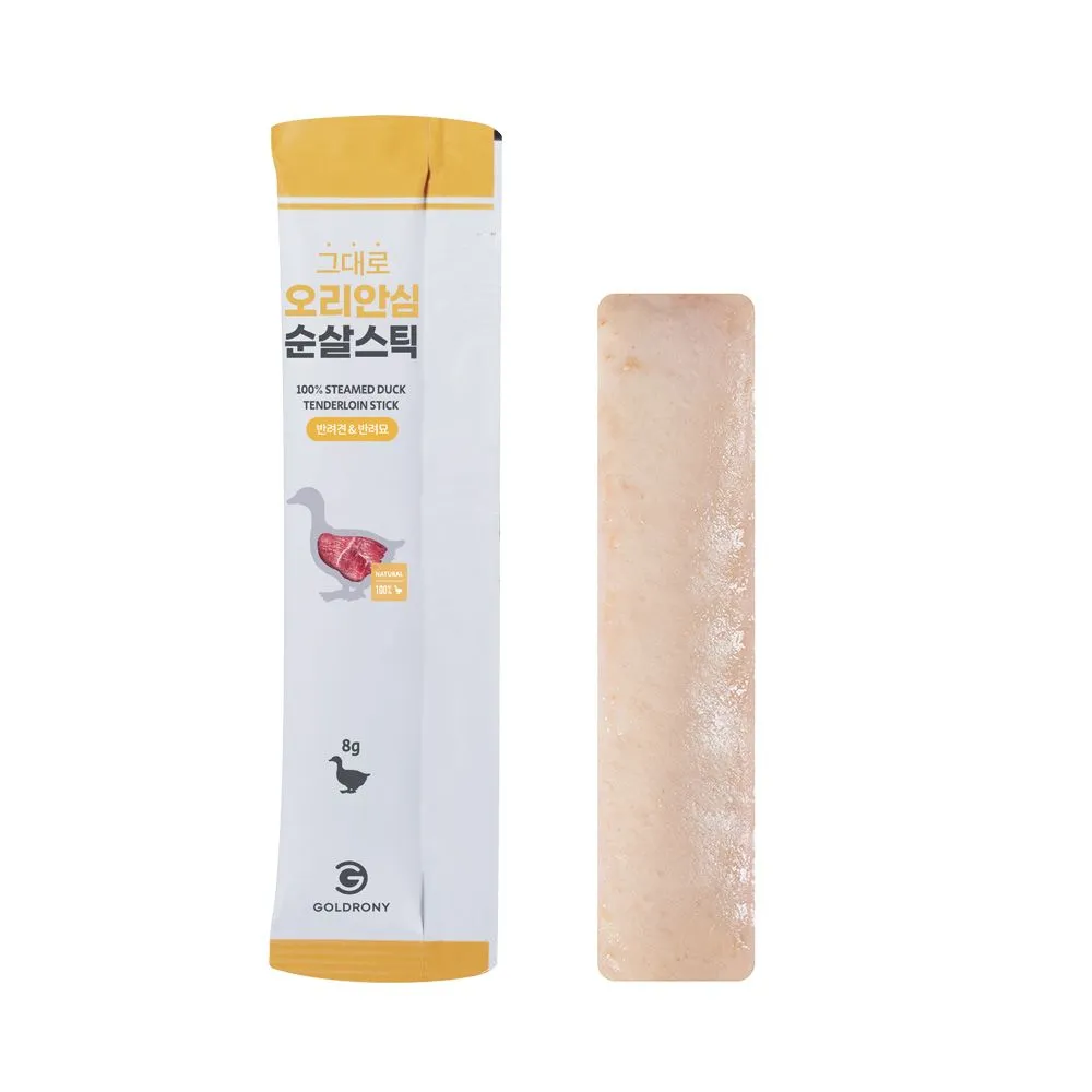 골드로니 순살스틱 오리안심 8g*30p