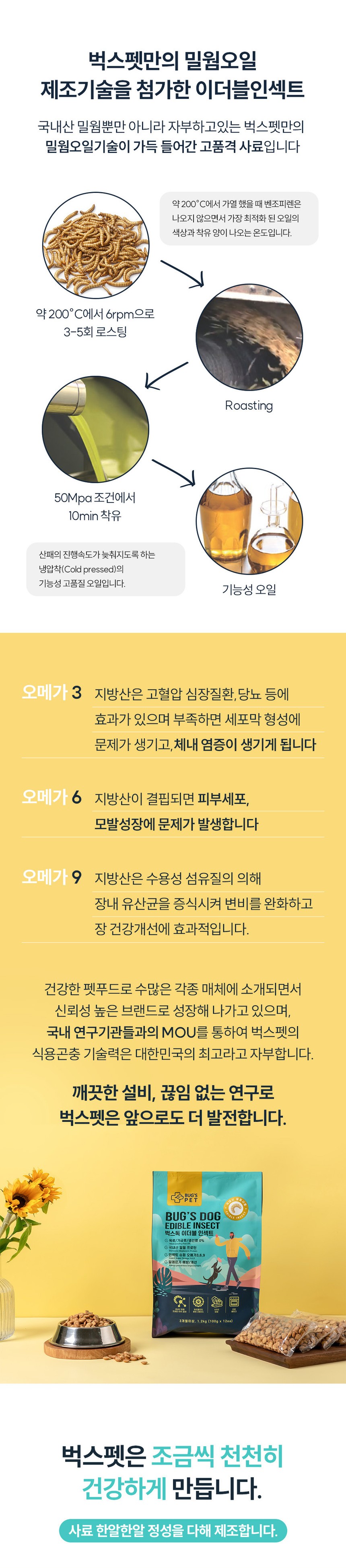 [NEW신상][무료배송] 벅스펫 벅스독 프리미엄 이더블 인섹트 1.2kg 11번째
