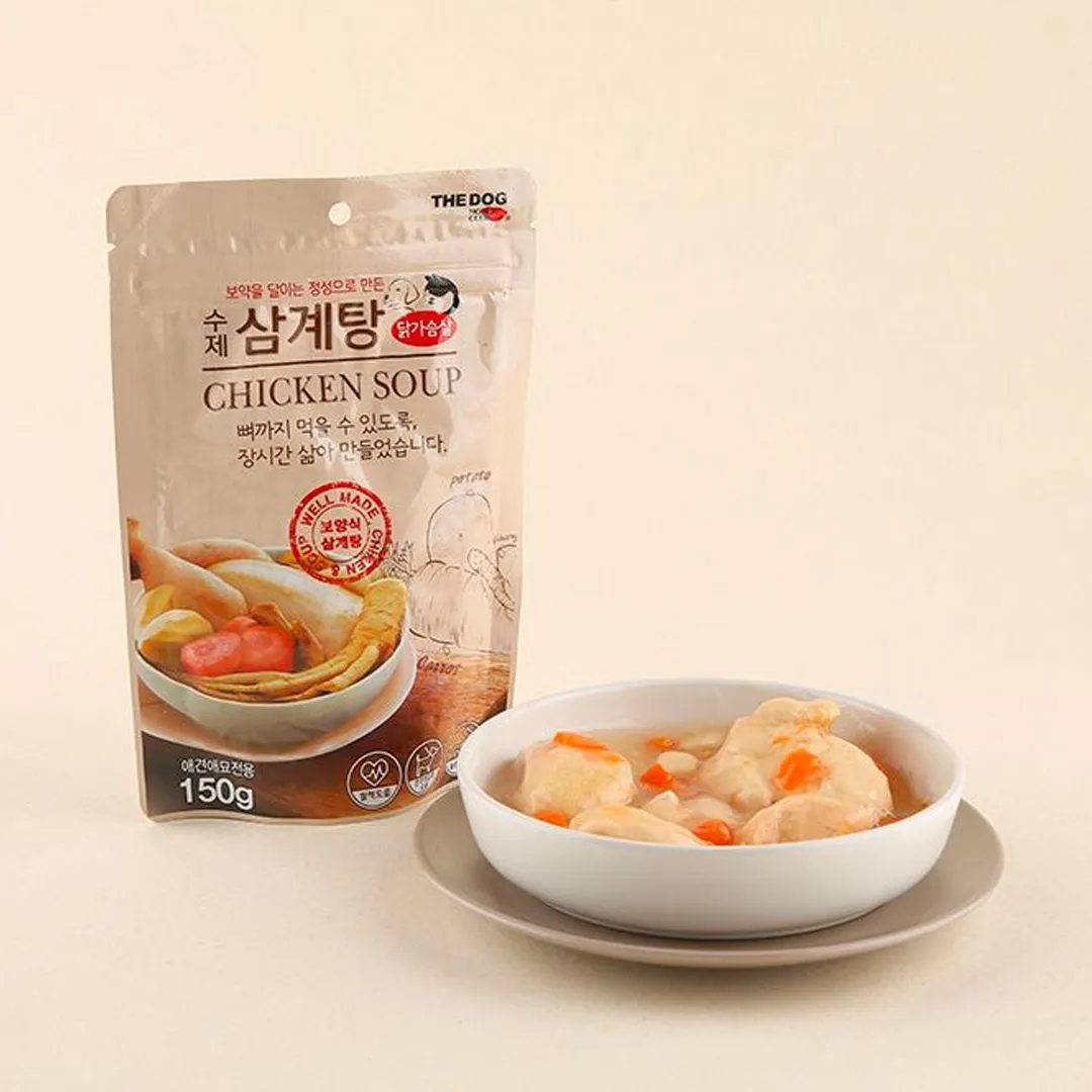 더독 건강보양식 수제 삼계탕 150g 