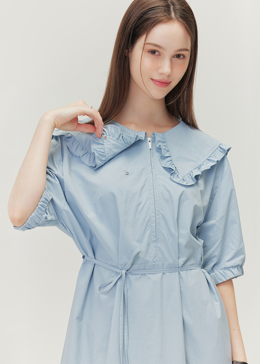 [특가할인][무료배송] 데이일 털 안 붙는 러플 원피스 8번째