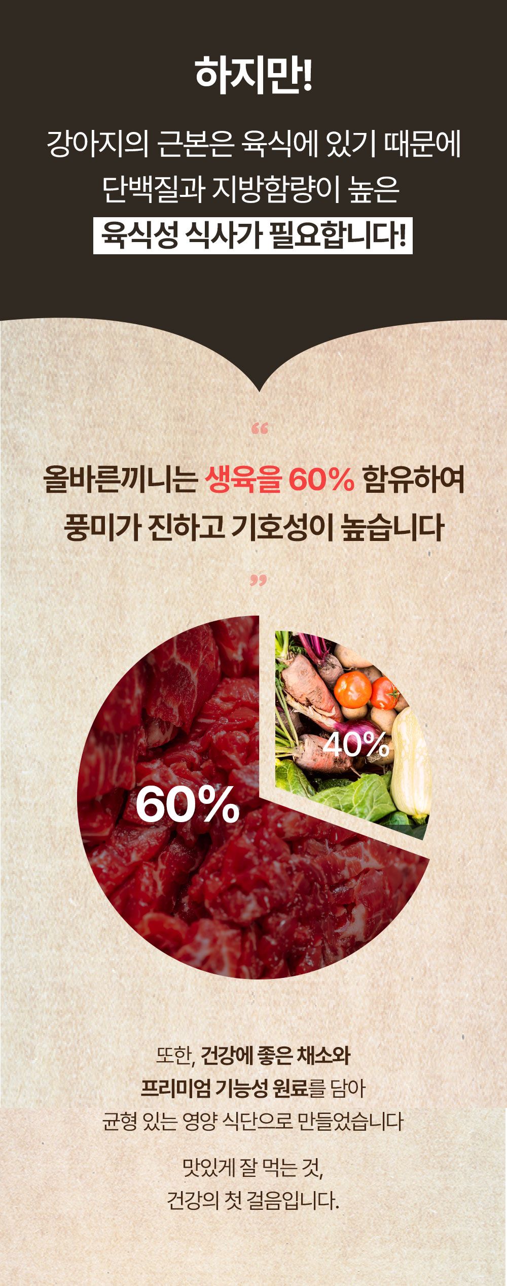 올바른끼니 독 플러스 오리&고구마 장건강 1.2kg 6번째