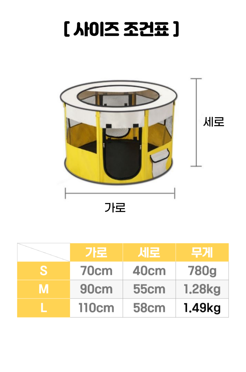 [무료배송] 냥슬아치 통풍 숭숭 텐트 5번째