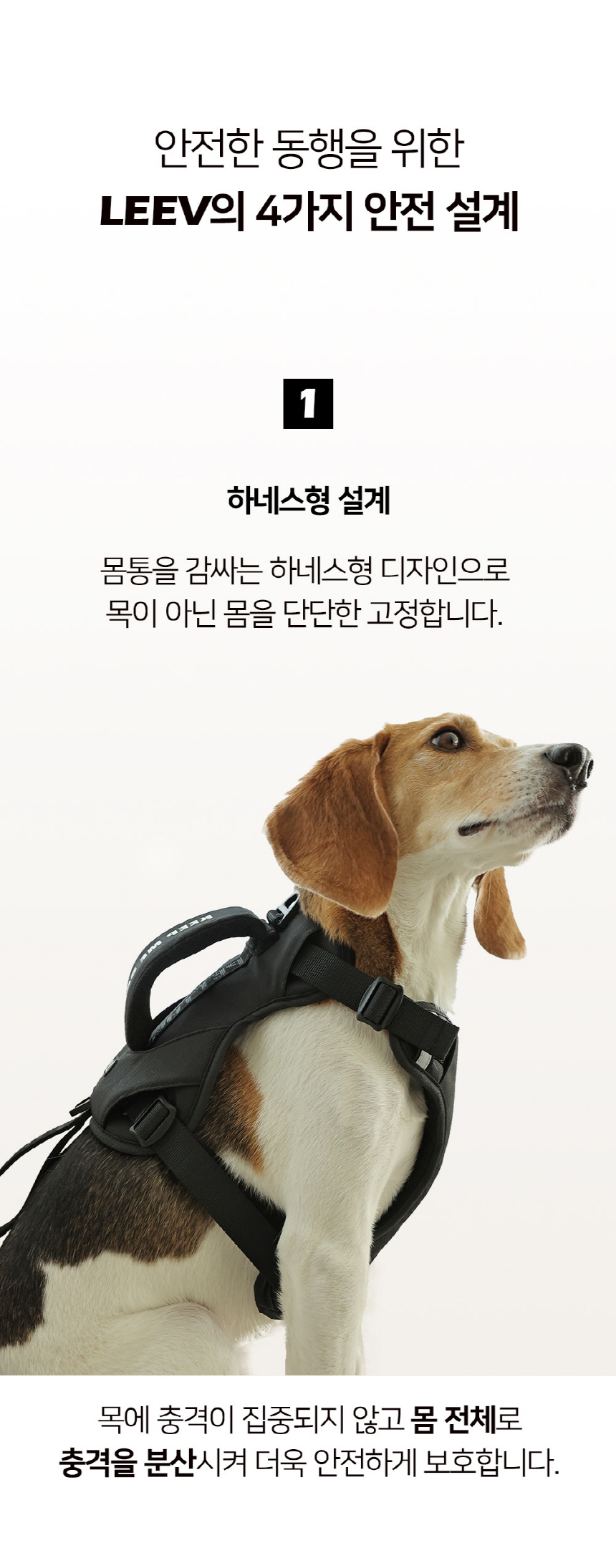 [NEW신상][무료배송] 펫더팬 리브 반려동물 차량용 안전벨트 하네스 세트 (S/M) 12번째
