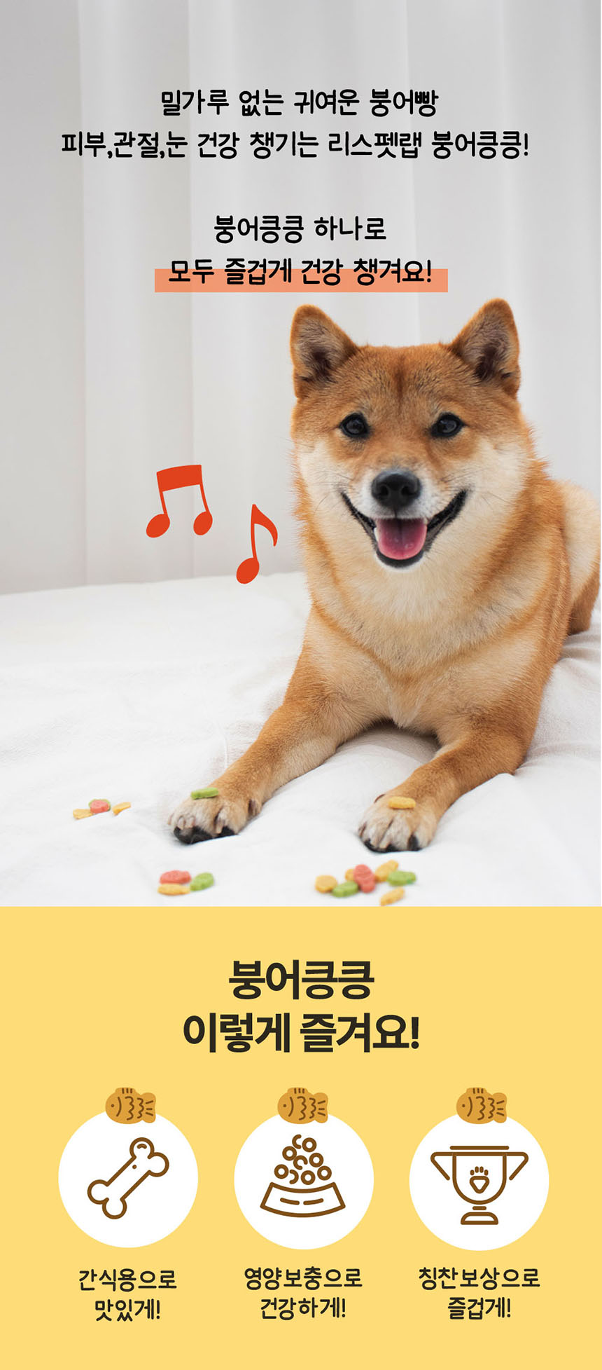 [무료배송] 리스펫 독 노즈워크 대용량 간식 붕어킁킁 8번째