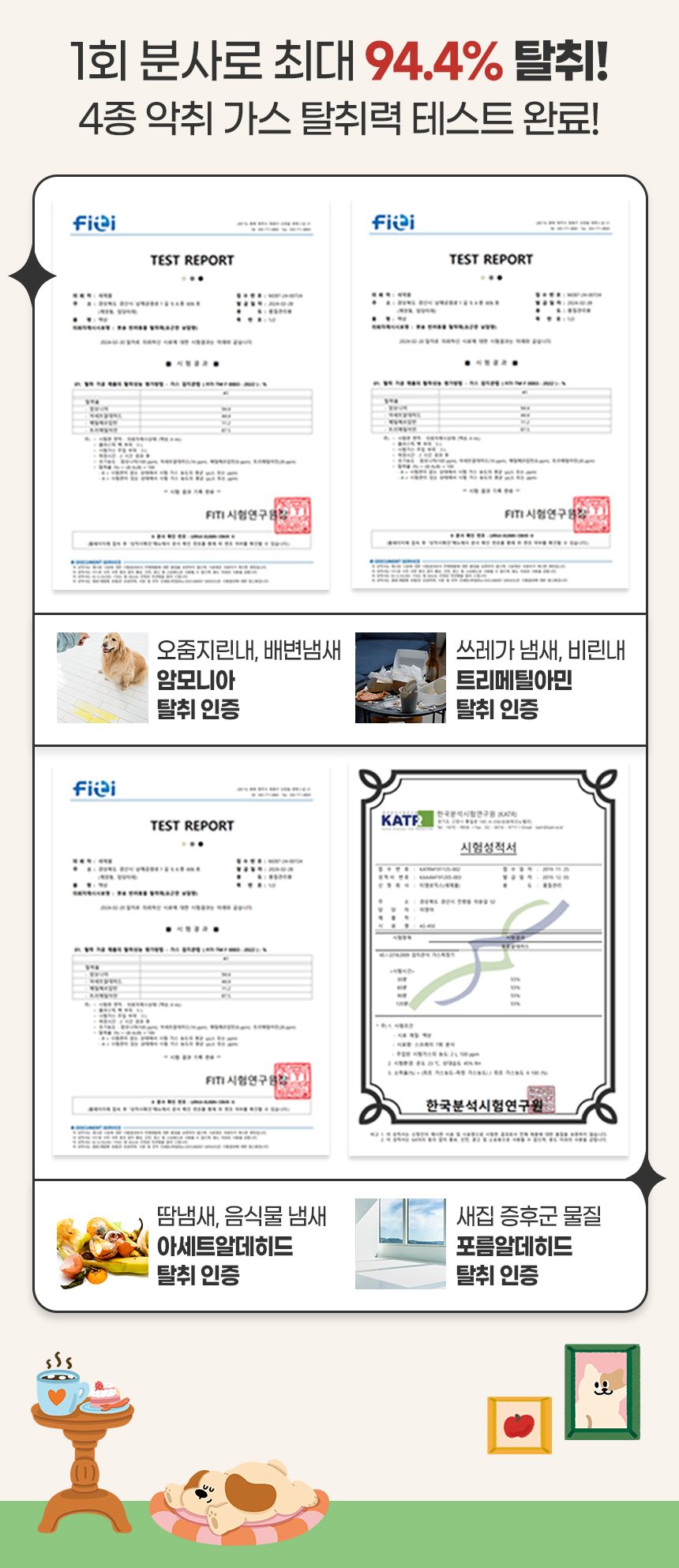 [무료배송] [1+1] 뽀숑 3無 반려동물 탈취제 500ml (무색소, 무향료, 무살균제) 20번째