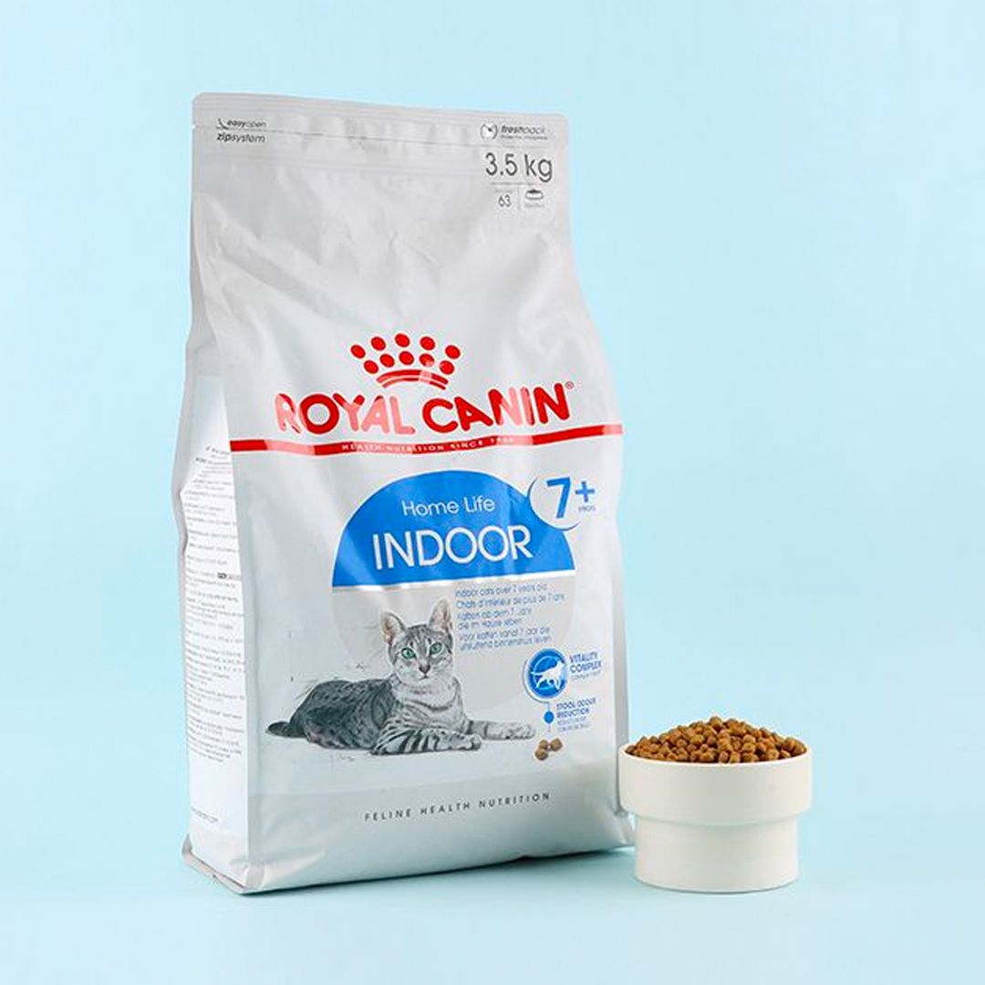 로얄캐닌 캣 인도어 7+ 3.5kg 변냄새 감소 2번