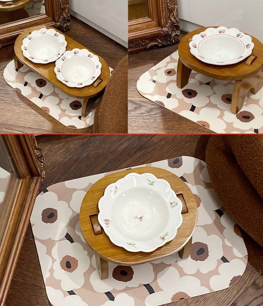 [무료배송] 가티가티 식기 세트 1구 빈티지 로즈/러블리 플라워 8번째
