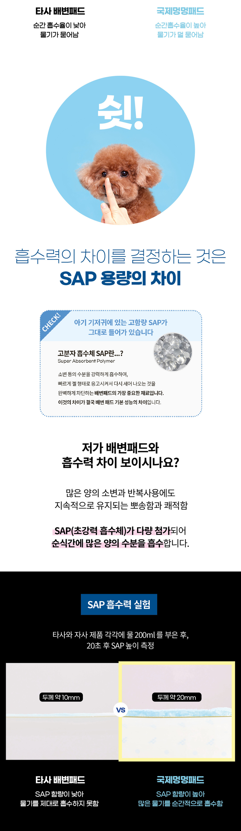 [무료배송] 견우직냥x국제멍멍패드 대형30매(76x60cm) 8번째