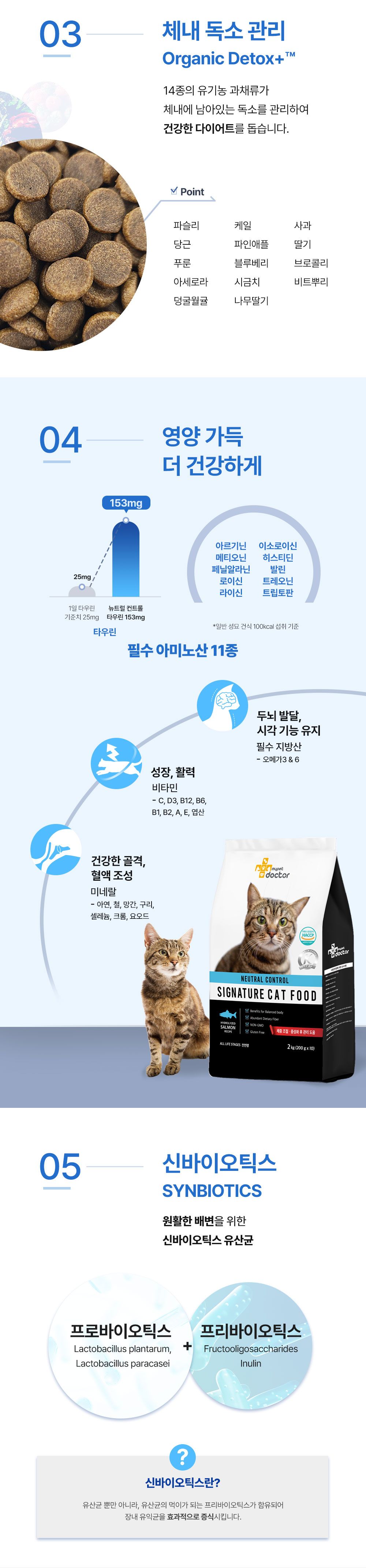 [무료배송] 마이펫닥터 캣 시그니처 푸드 뉴트럴 컨트롤 2kg 6번째