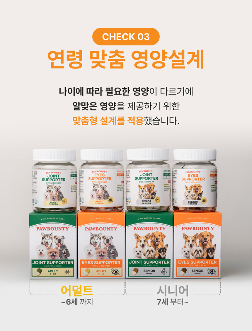 [NEW신상][무료배송] 포바운티 독 아이즈 서포트 어덜트 6세 이하 100g 12번째