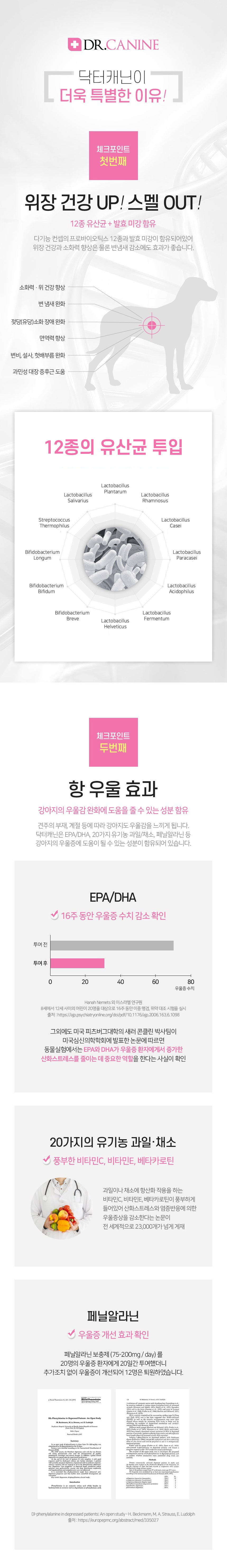 [무료배송] 닥터캐닌 유기농 강아지 면역력영양제 로가닉부스터 90g 15번째