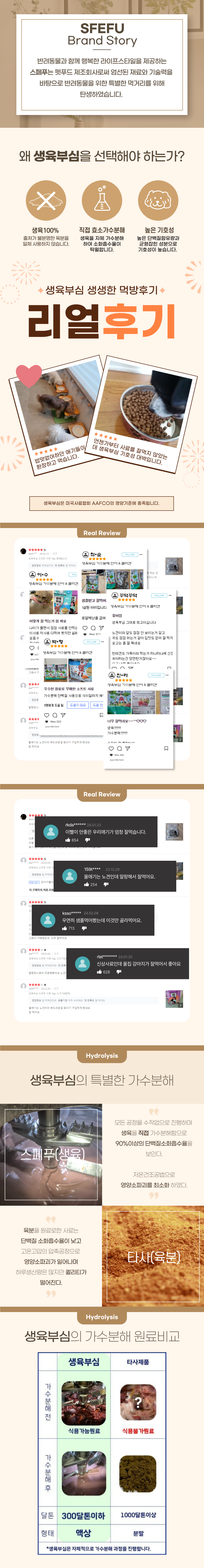 [NEW신상][무료배송] 스페푸 독 생육부심 소간&황태 가수분해사료 1kg 1번째