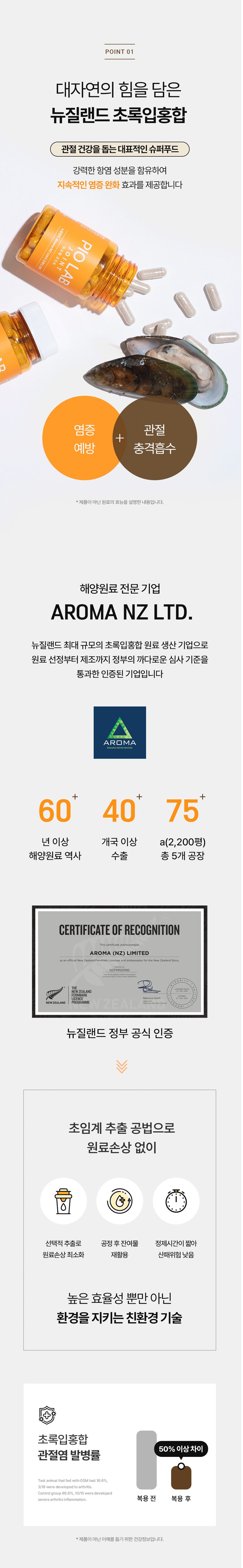 [NEW신상][무료배송] 피오랩 조인트 MSM 콘드로이친 관절 영양제 60캡슐 6번째